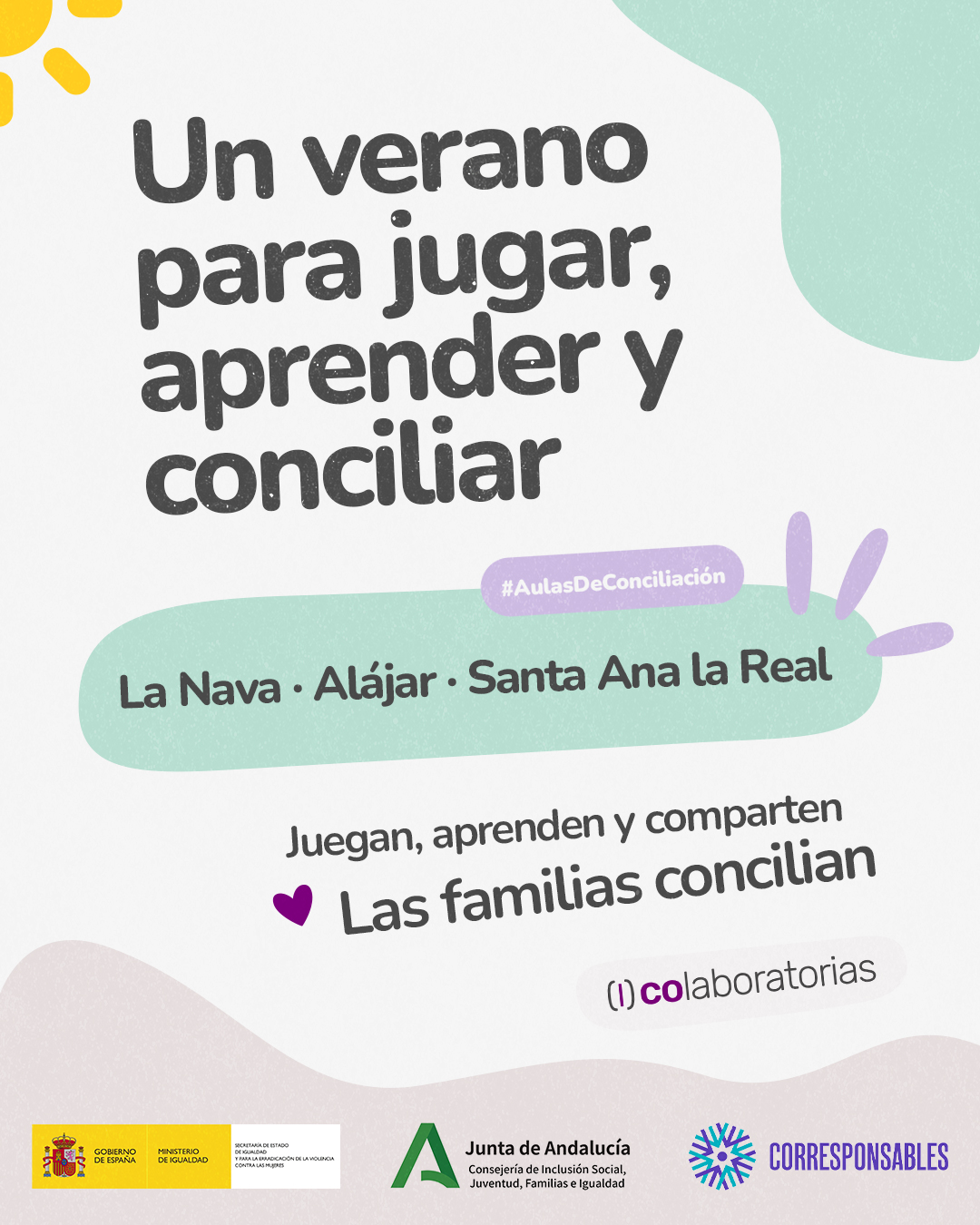 Jugar, aprender y conciliar